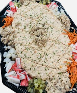 Zalmsalade 6 personen a 150 gram p.p.